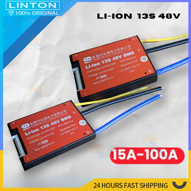 Baterai Lithium Iron Phospate Lifepo4 4S 12V 200Ah/ BMS LiFePO4 4S 8S 16S 20S 50A 60A 80A 100A 40A P