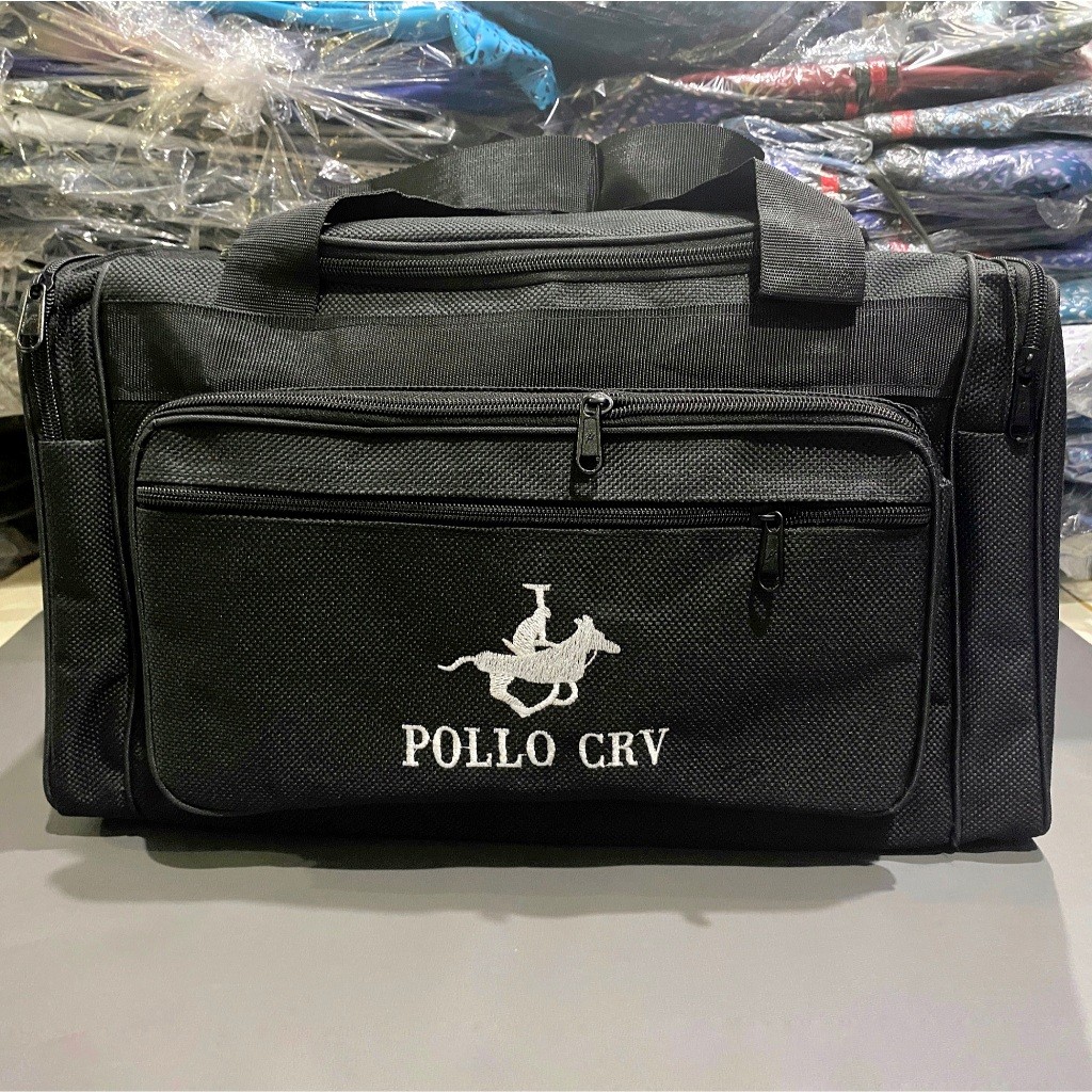 Tas Pakaian Jumbo untuk Bepergian Jinjing / Selempang Mudik Travelbag Polo CRV Besar Tas Pakaian Tas