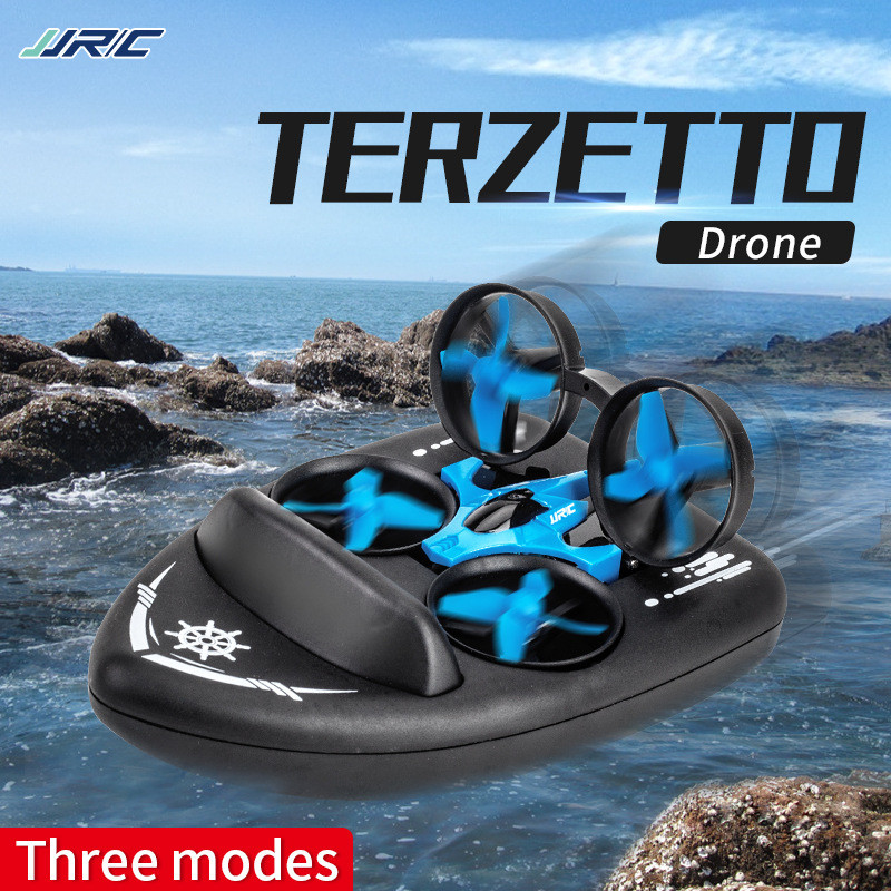 Upgraded JJRC H36F Mini Drone Helicopter 2.4G 4CH 6-Axis Gyro Speed 3D Flip Headless Mode RTF Boat C