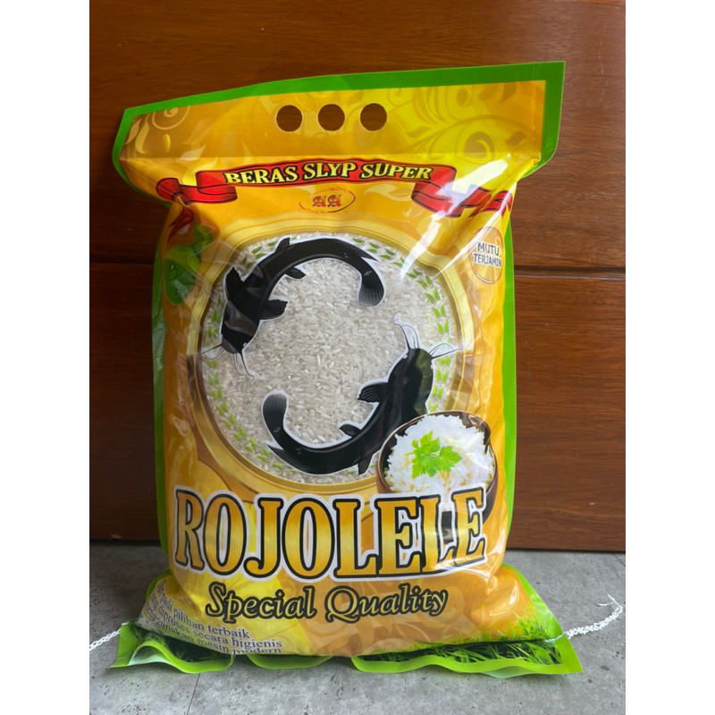 

Beras Rojolele 5 Kg Dan 5 Liter Premium Murah Pulen Enak - Kemasan Laminating Hijau Kuning