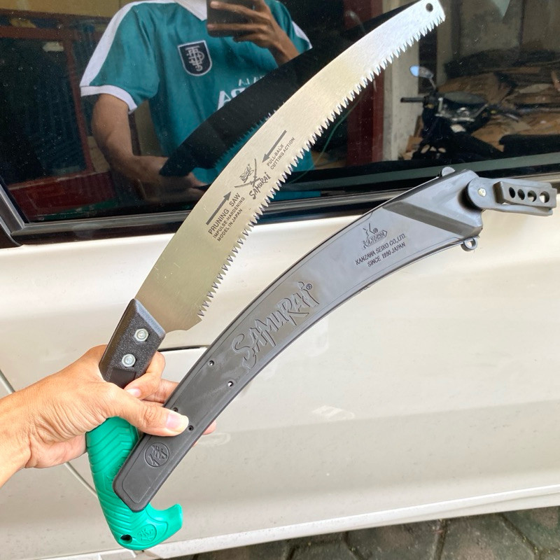Gergaji Kopi Cap Samurai Original Japan Gergaji Dahan Ranting Kayu Gergaji Bonsai Super Tajam