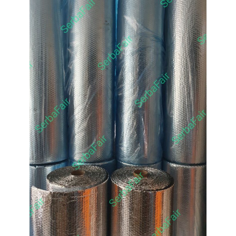 

Plastik Bubble Aluminium Alumunium Foil 1.2M x 25M MURAH MERIAH