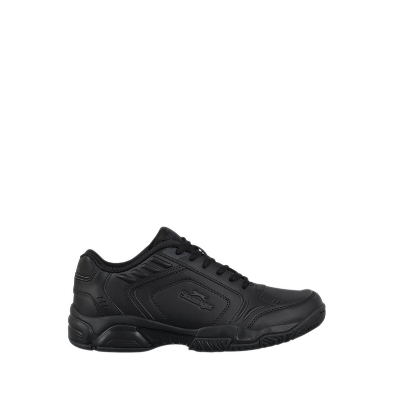 Slazenger Unisex Kids Tennis Shoes - Black/Black