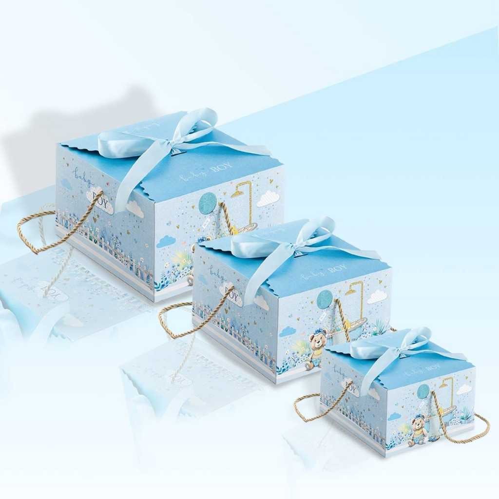 

Gift box baby girl baby boy + Pita Tali / Dus Kado Ulang Tahun Anak / Box Hampers Baby /