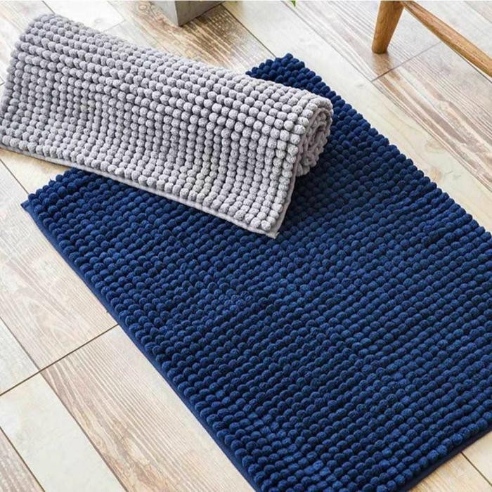 Keset Cendol uk.jumbo karpet cendol besar 60×90cm kualitas premium - Biru, 90X60cm