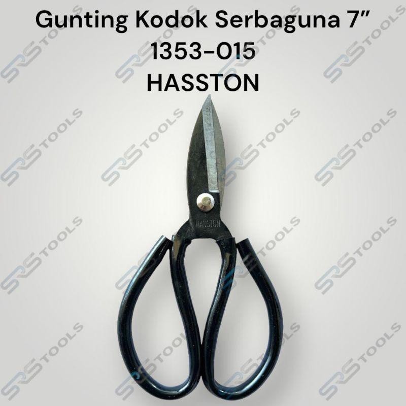 

HASSTON 1353-015 Gunting Kodok 7.5 Inch Serbaguna Kain Kulit Kertas Kepala Bulat