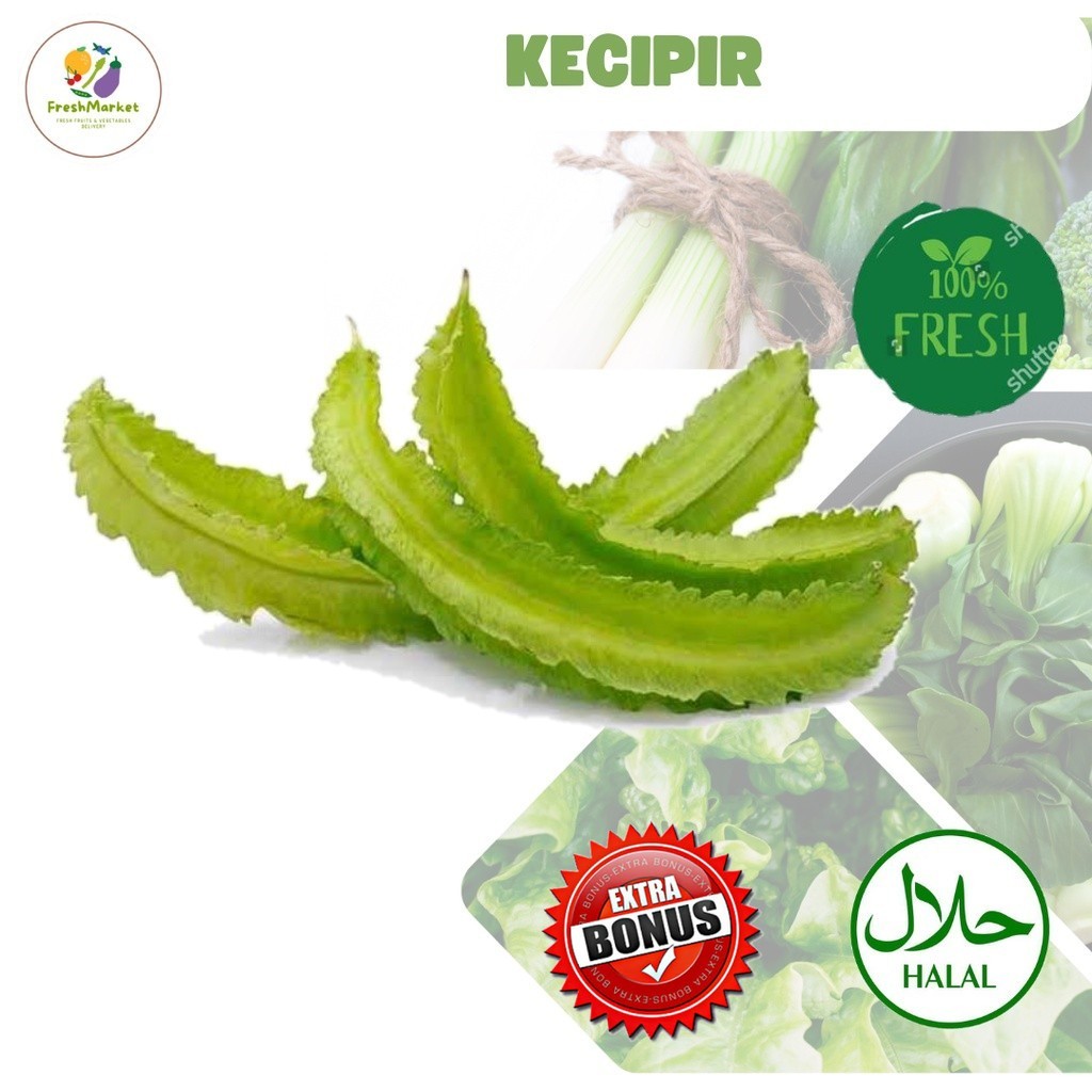 

Kecipir Lalapan Segar 250 Gram Sayurinstant