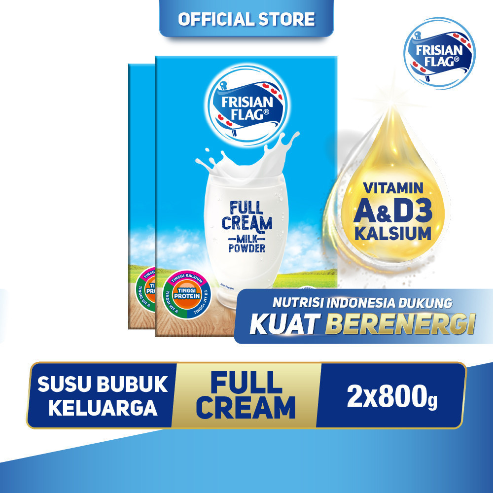 

Frisian Flag Fullcream Purefarm 800g x2