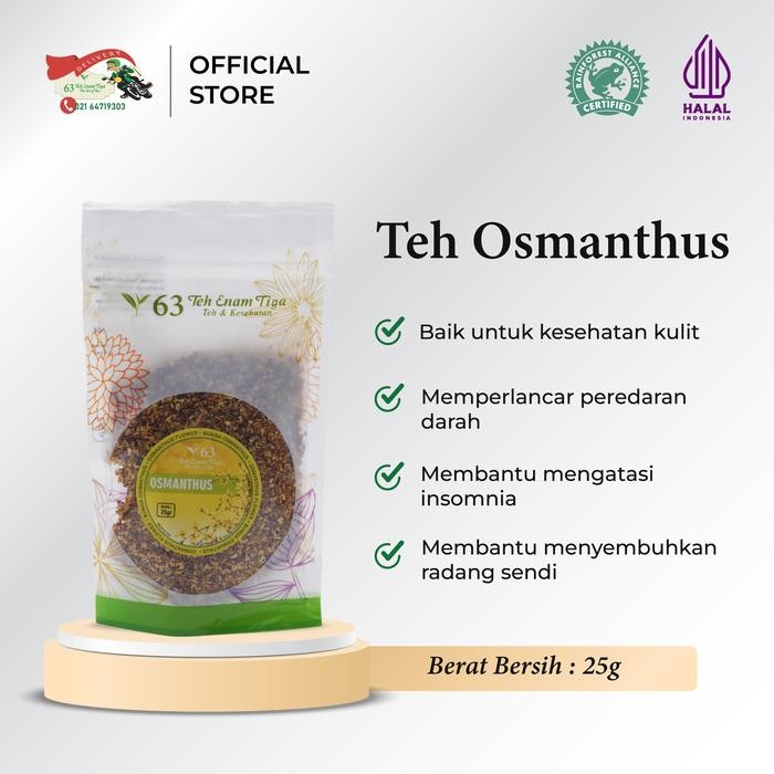

Teh 63 Osmanthus Teh Kesehatan Kulit Berbahan Dasar Bunga Alami Teh Memperlancar Peredaran Darah