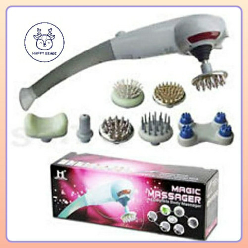 Magic Hand Massager 8 In 1 Ihandy Classik Alat Pijat Badan Multifungsi Alat Pijit Badan Listrik Geta
