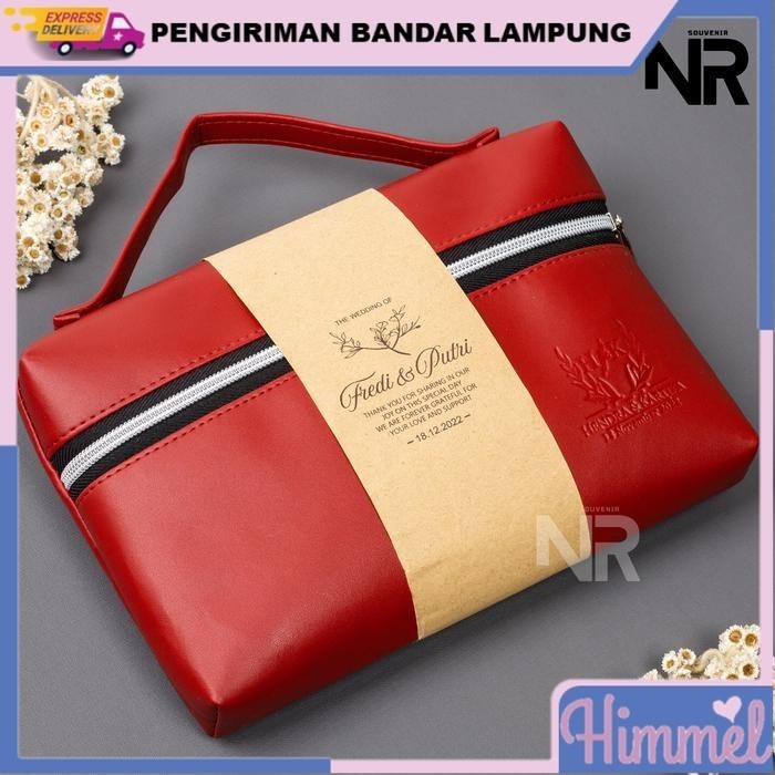 Souvenir pernikahan tas wanita hand bag ibox 22x14x3 - Polos HIMMEL SOUVENIR