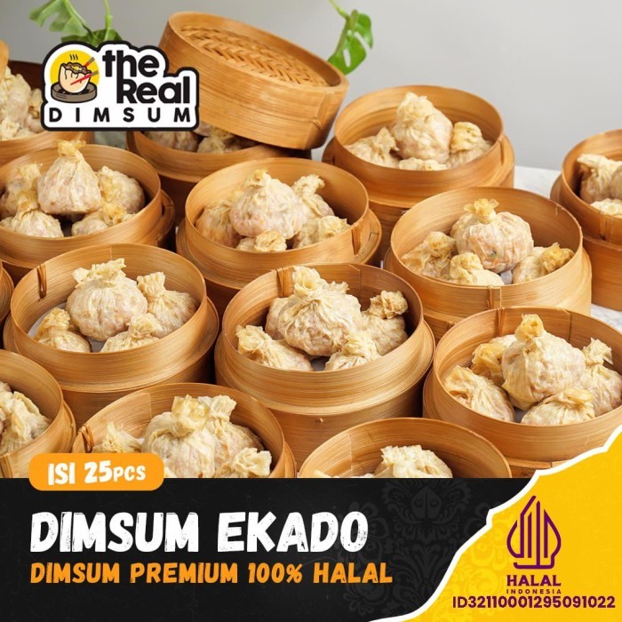 

Dimsum Halal Isi 25 ( Ekado ) Premium Frozen Food
