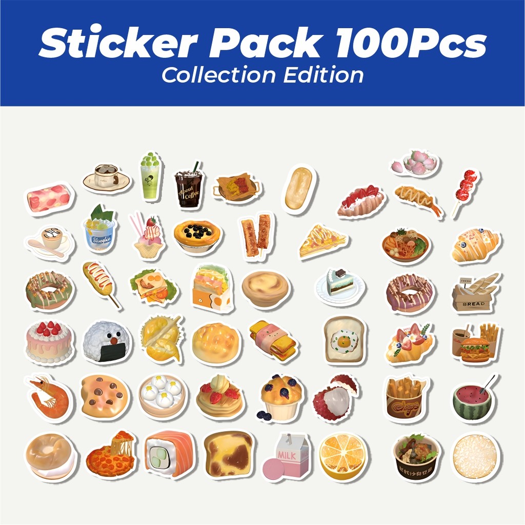 

Hot Stiker INS Chesee Cake Butter Toast Lucu Anti Air Stikers Berperekat Waterproof Sticker Decal Buat Motor Helm Buku Journal Koper Casing HP Laptop Botol Minum