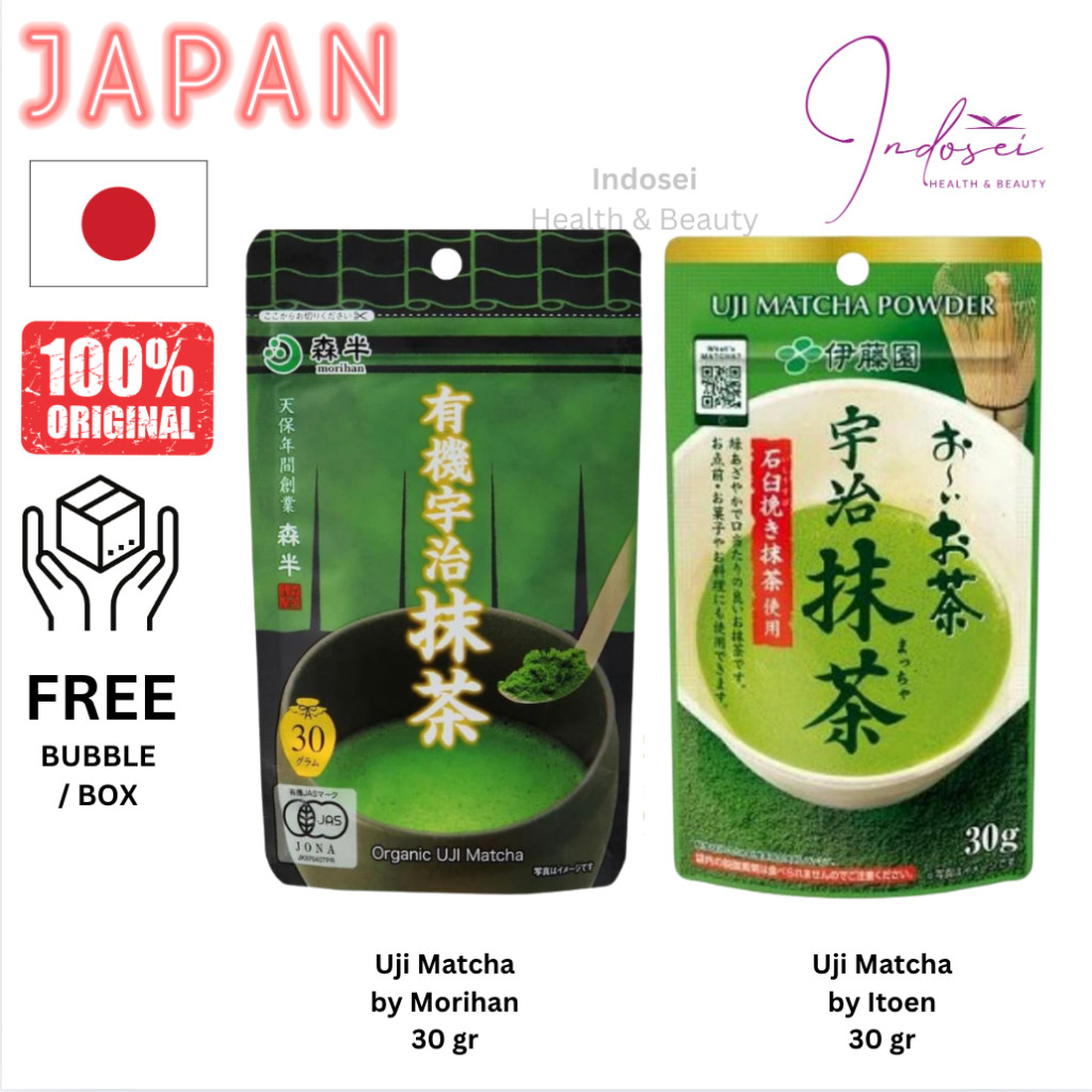 Morihan Matcha | Itoen Matcha | Uji Matcha | Pure Matcha Powder | Kyoto Uji Matcha