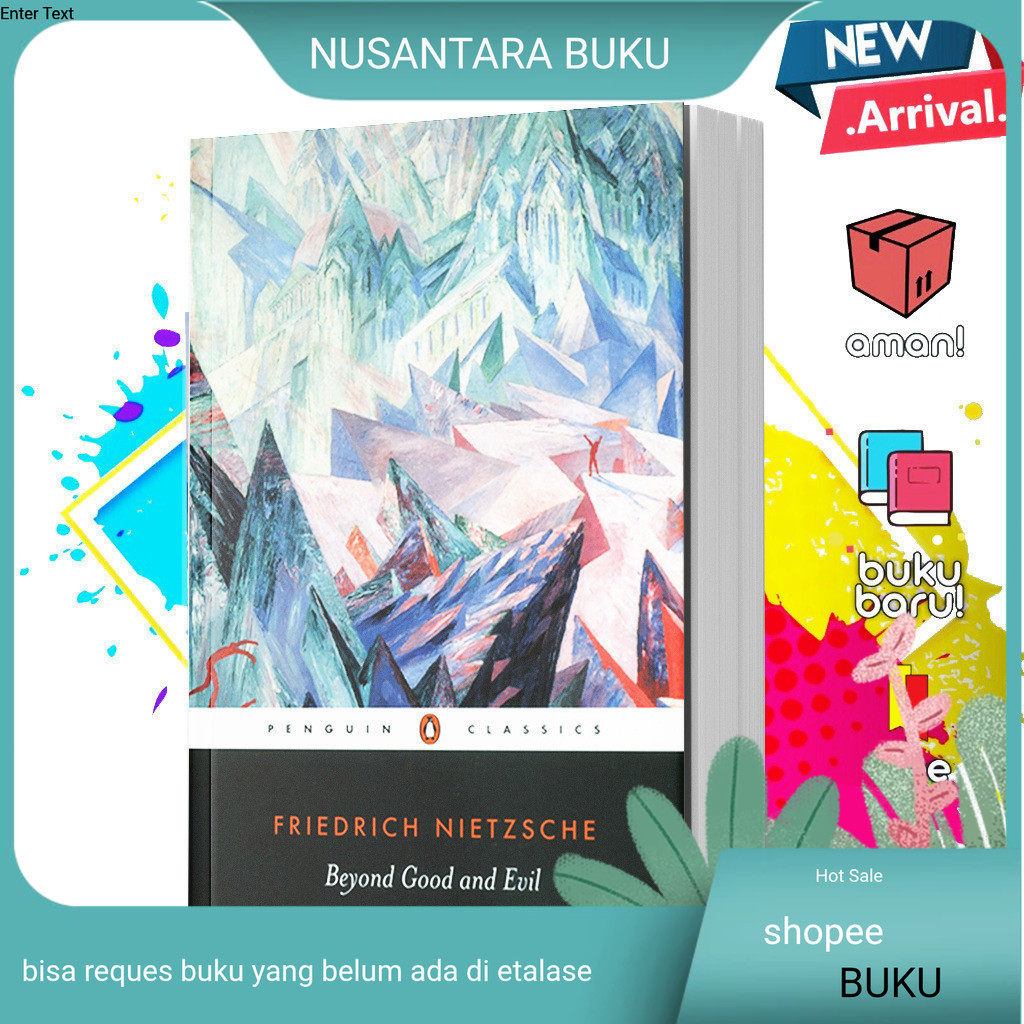 Buku Beyond Good and Evil by Friedrich Nietzsche