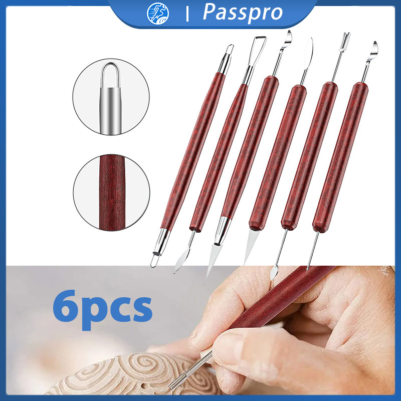 

Isi6 Pisau Clay Clay Sculpting Tool Clay Tool Clay Alat Ukir Alat Ukir Tanah Liat Alat Kerajinan Clay