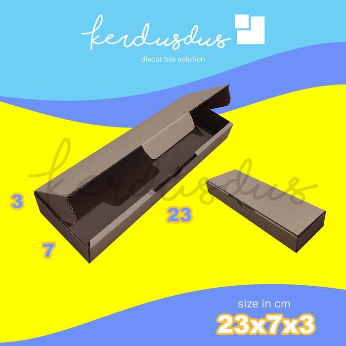 

23x7x3 cm kardus carton box diecut pizza kue packing packaging