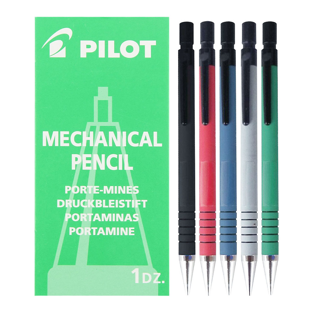 

Pincil Mechanical PILOT 0.5mm H-165-SL Pensil Mekanik Warna-Warni