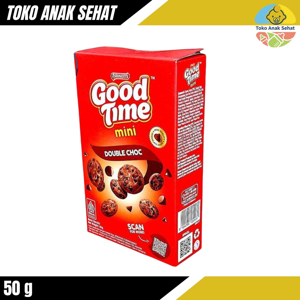 

Good Time Cookies Double Choc Arnott 50gr Anak Sehat Bogor