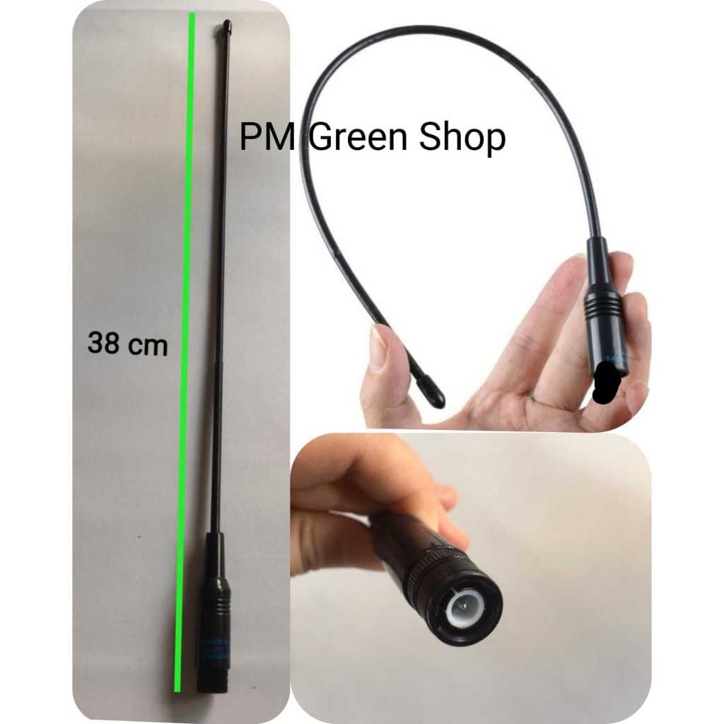 Antena ht alinco w18 w58 dj195 dj196 jarak jauh na 771 lentur