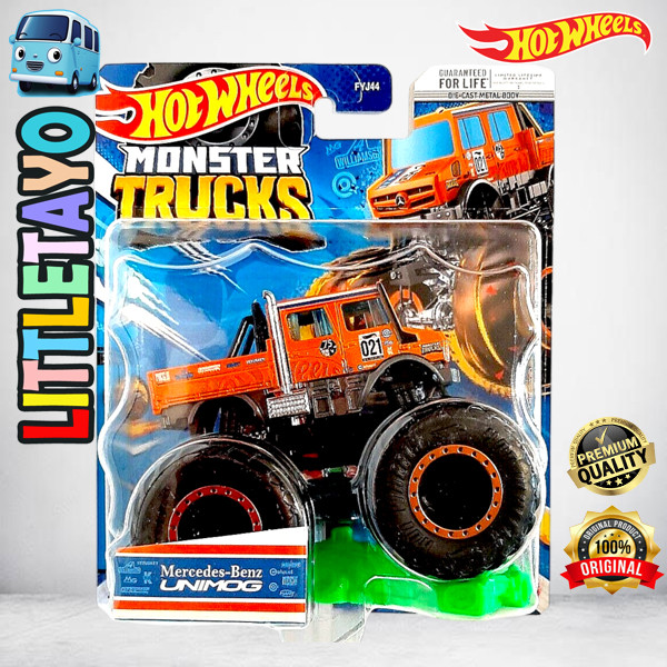 Hot Wheels Monster Trucks Mercedes Benz Unimog Truck Off Road