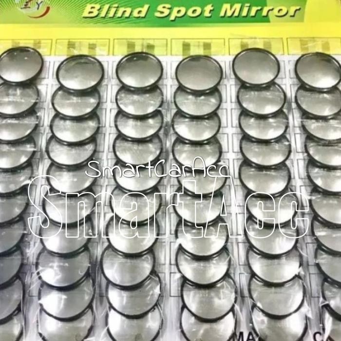 Spion Bulat Mini Cembung Tempel Blind Spot Motor Mobil Truk Bus