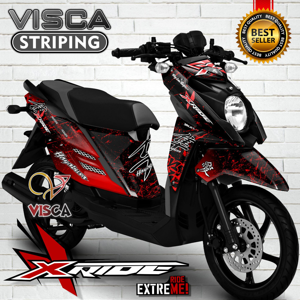 {COD] Decal X Ride 115 - Stiker X Ride 115 - Dekal X Ride 115 Full Body - Striping X Ride 115 Varias