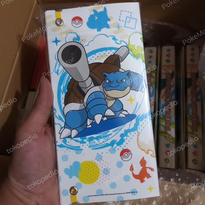 

Promo File Binder Trio Starter Pokemon Original 151 Japan. Bonus Poster 151.