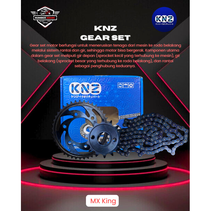 KNZ Gear Set MX King