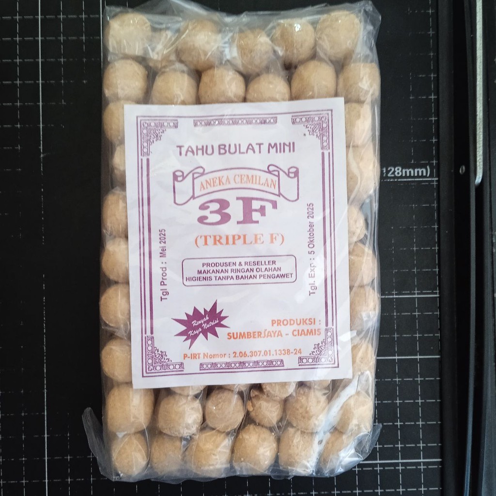 

NEW CEMILAN Tahu Bulat Mini Kering F1 isi 20 pack mini