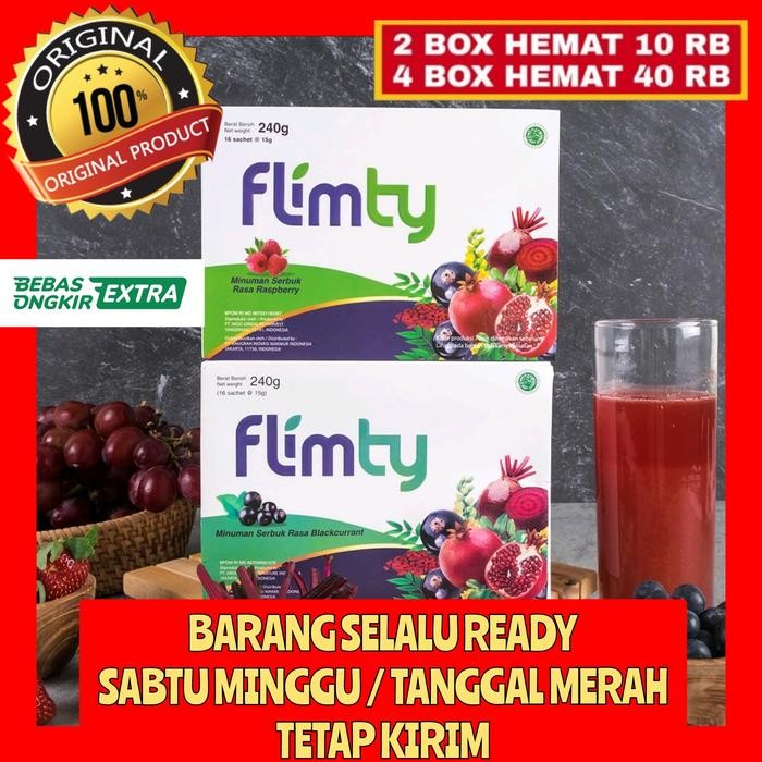 

[TERLARIS] Flimty original fiber pelangsing detox diet ( 1 box ) - blackcurrant[TERLARIS ]