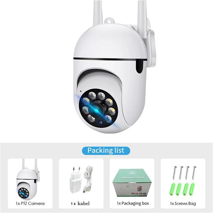 V380  Y03 Cctv Wifi 1080P HD Tersembunyi Tanpa Kabel Cctv Outdoor IP66 Waterproof Garansi 2 Tahun - 