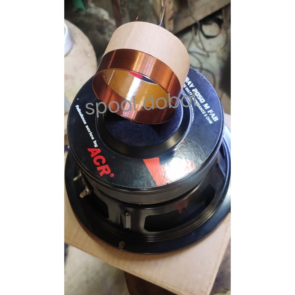 spool spul speaker ACR FABULOUS 2050M 8inc inout