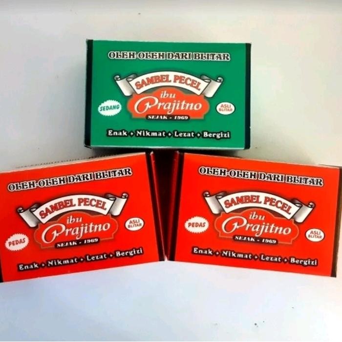 

Sambel Pecel Bu Prajitno 500gr Alami Bahan Makanan - Pedas