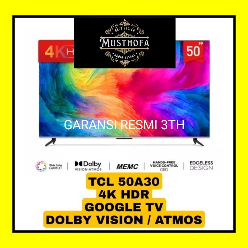 TCL 4K Google TV TCL 50A30 / TCL 50A30 50 Inch