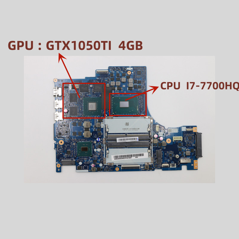 NM-B191.For Lenovo Legion Y520 Y520-15IKBN Laptop Motherboard,With i5-7300HQ i7-7700HQ CPU.GTX1050TI