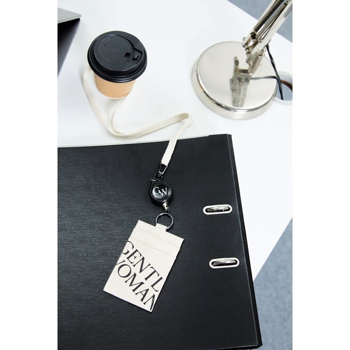 

(READY STOCK) Gentle Woman ID LANYARD OFFICE ON FIRE CARDHOLDER Original