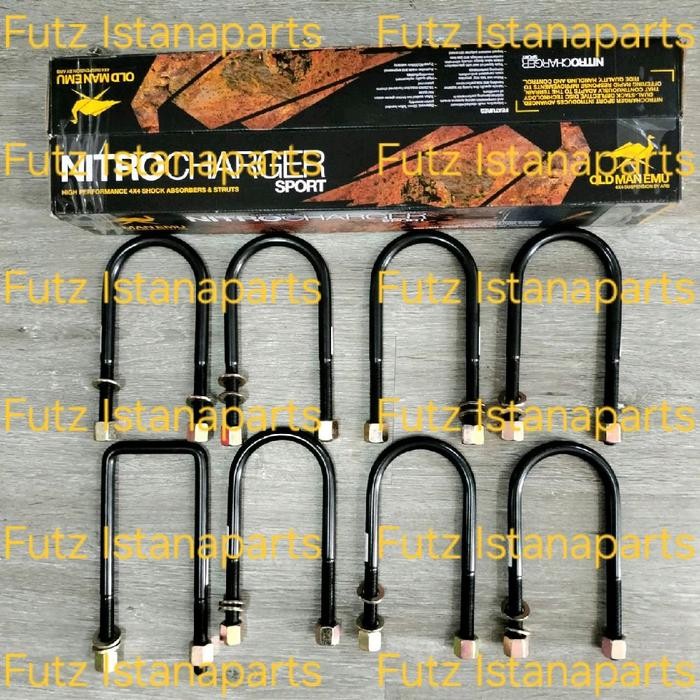 U Bolt Old Man Emu Leaf Spring (Per Daun) Toyota Hardtop OME Original