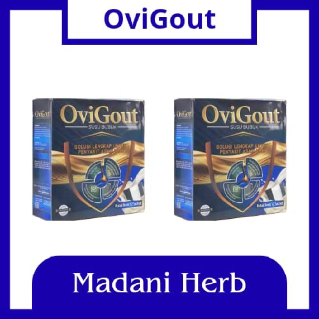 

OVIGOUT 2 Box Milik Susu Suplemen Kesehatan Asam Urat, Kolesterol Dan Tulang Sendi