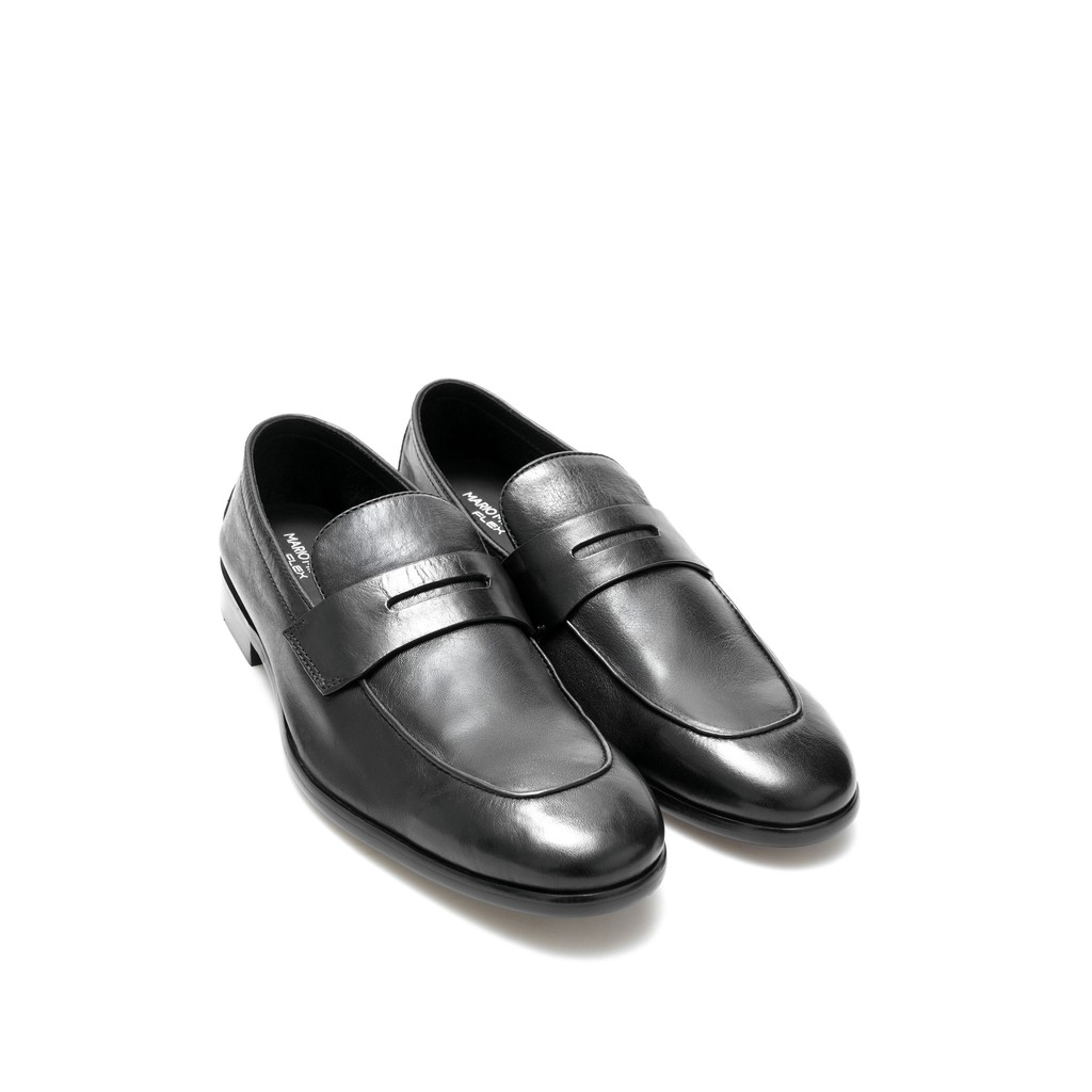 LUCERO BLACK Sepatu Kulit Loafers Pria by Mario Minardi