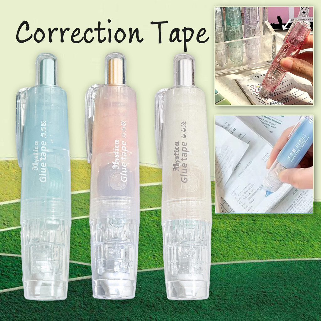 

Pita Koreksi Transparan Kapasitas Besar Isi Ulang Alat Tulis Kantor Musiman