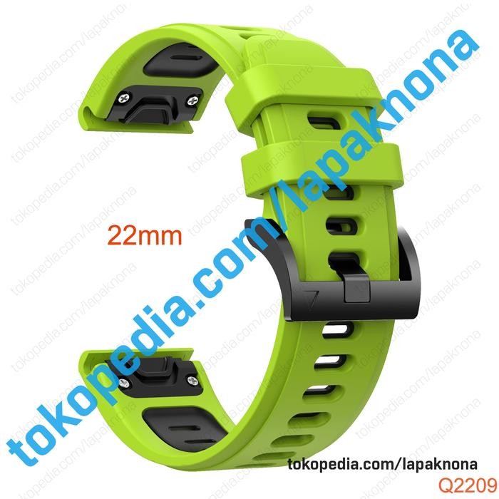 QUICKFIT 22mm Strap Garmin Fenix 8 47mm / E / 7 / 6 / 5 Plus Pro Sapphire Forerunner 965 955 945 935