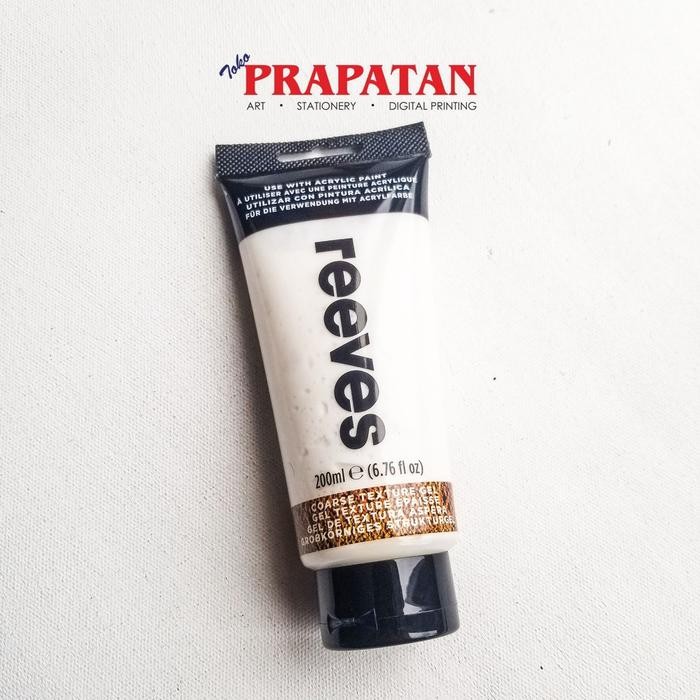 

Reeves Coarse Texture Gel 200ml - Spesifikasi