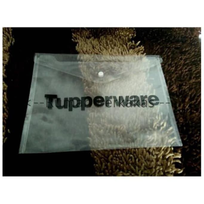 

[BIG SALE] PROMO Tupperware Map 1pcs - Bening dan berkancing