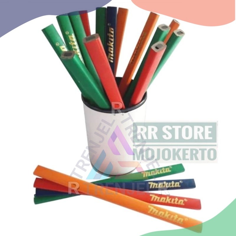 

¤ TRJLRR ¤ PENSIL TUKANG MERK MAKITA ORIGINAL - BISA BAYAR DITEMPAT