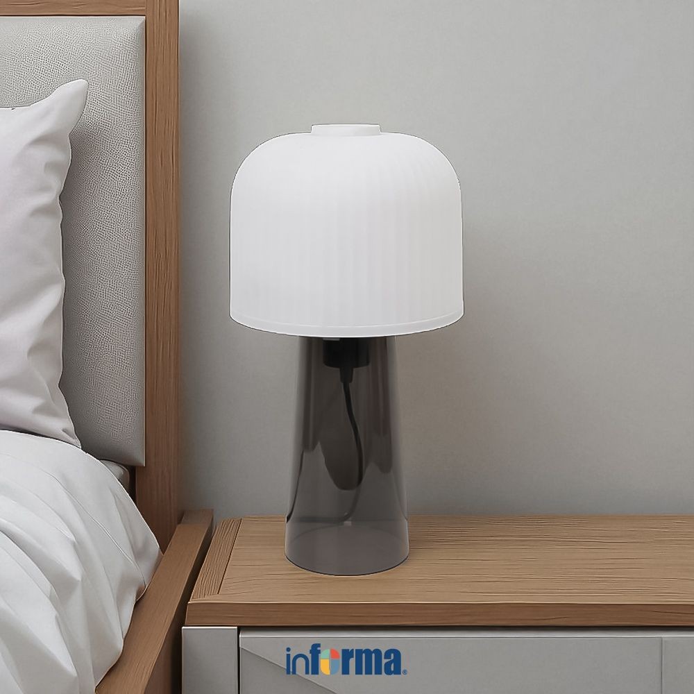 Informa Belle Lampu Meja - Abu-Abu/Hitam Decorative Table Lamp Lampu Dekorasi Meja Serbaguna Alat Pe