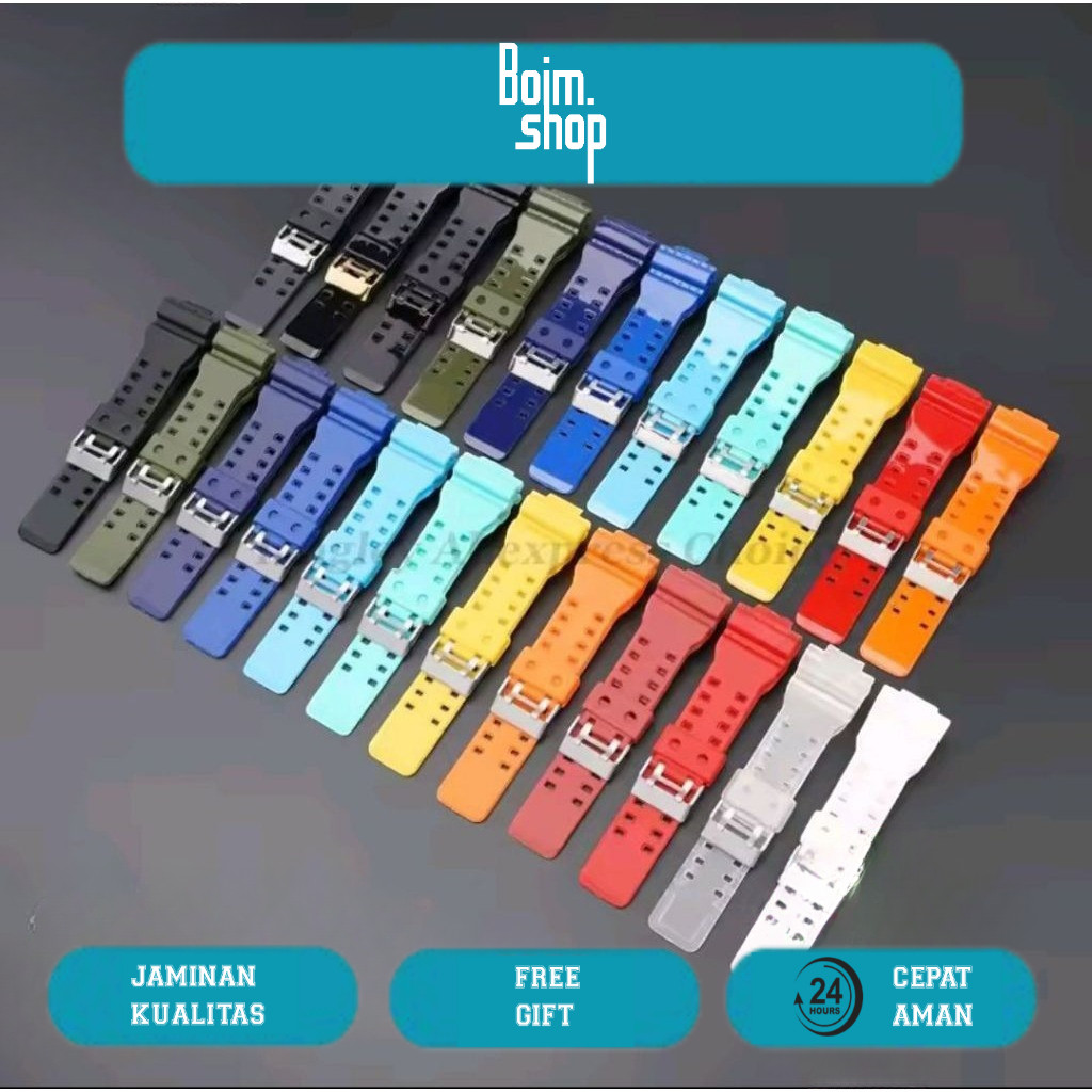 Tali Jam Casio G-Shock GA-100 GA-110 GA-140 GA-200 Strap Jam G-Shock Premium