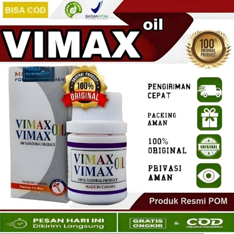 zahwaaulliyya - VIMAX CANADA ASLI ORIGINAL 100% BPOM MINYAK PIJAT KUAT KERAS TAHAN LAMA PRIA