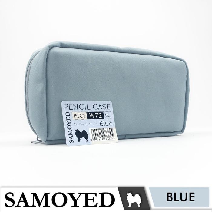 

Sale Tempat / Kotak Pensil / Alat Tulis / Kosmetik / Dompet Kain / Stationery / Pencil / Pen / Cosmetic / Travel Case / Box / Pouch / Organizer Oxford Samoyed PCCS-W72 - Blue Tbk