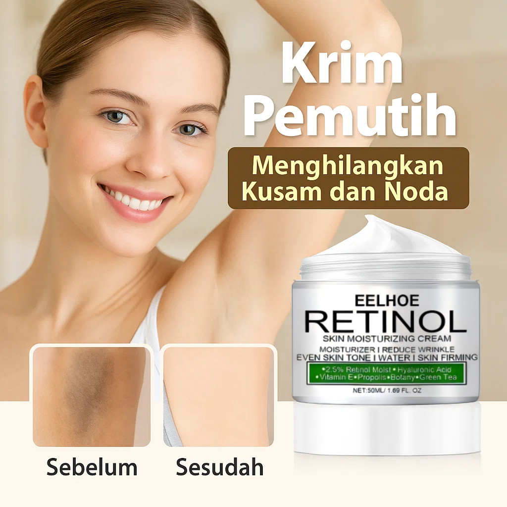COD Beli 1 Gratis 1 30ml/50ml  Krim Pemutih Ketiak Pemutih Selangkangan Vagina Pembersih Selangkanga